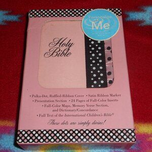 Tommy Nelson International Children's Polka Dot Bible Hardcover in Retail Box